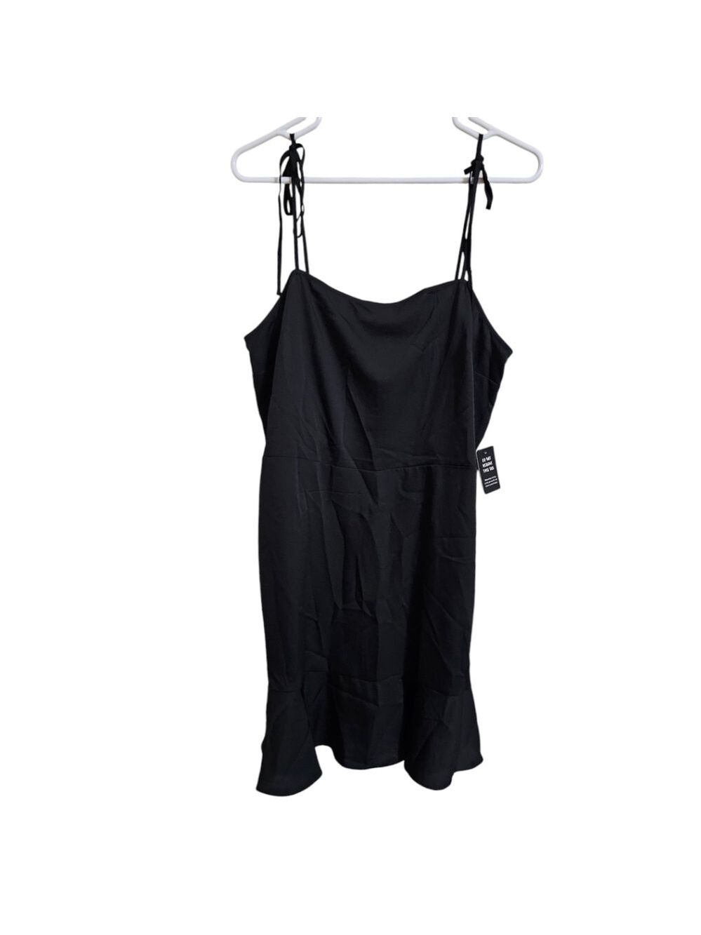 Express Black Strap Dress